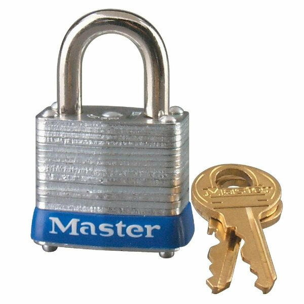 Master Lock P394 1-1/8 In. Steel Pin Tumbler Keyed Alike Padlock 7KA P394